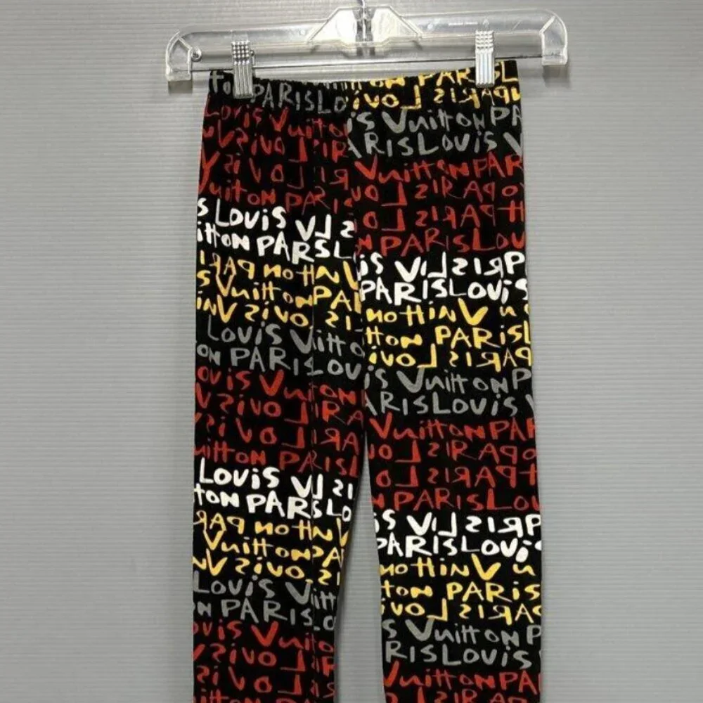Louis Vuitton Leggings - Graffiti multicolor - Size 52-54